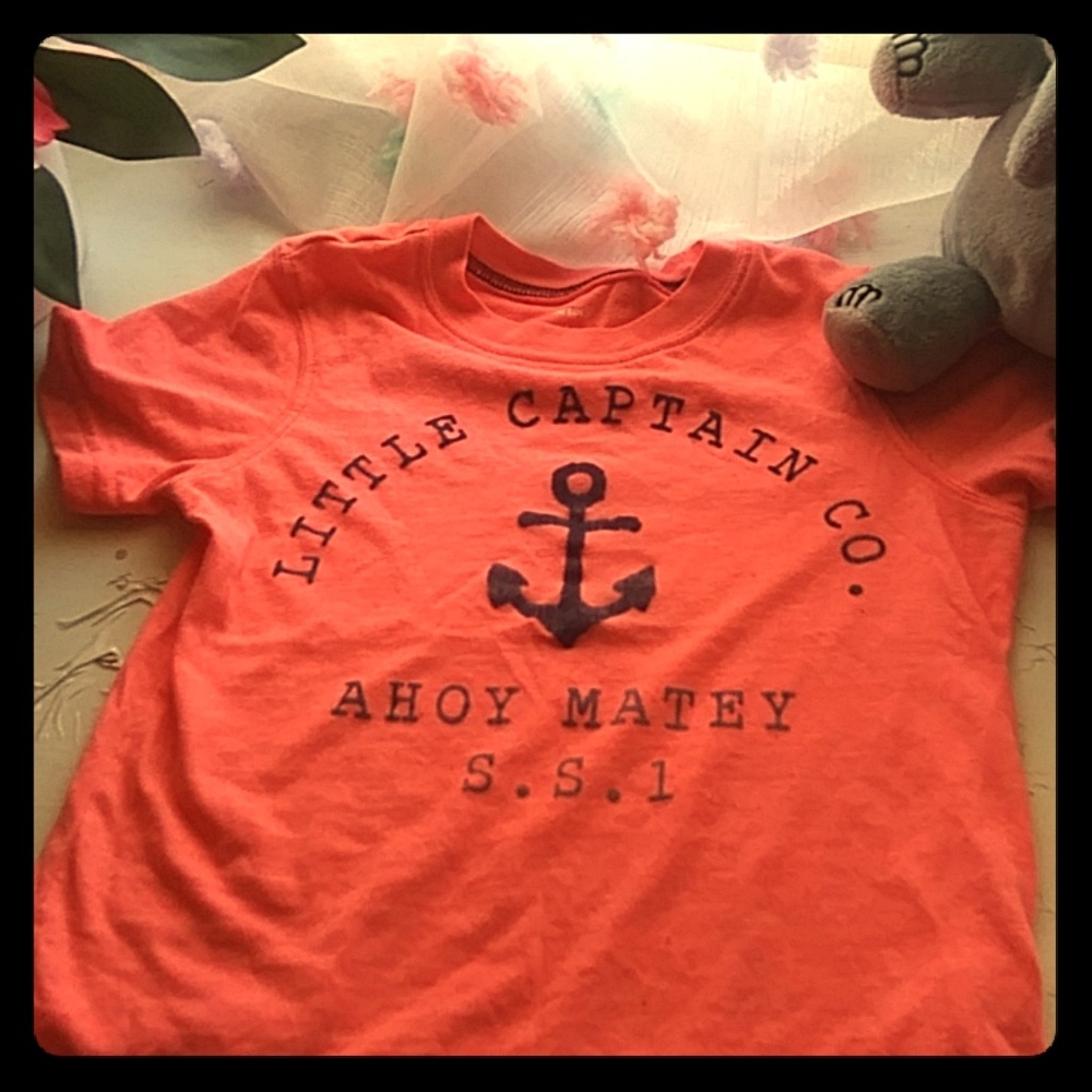 Carter's Peach boys shirt